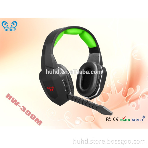 Factory direct sell PC wireless gaming microphone headphone LED logo light headset for PS4 PS3 Xbox one Xbox 360
